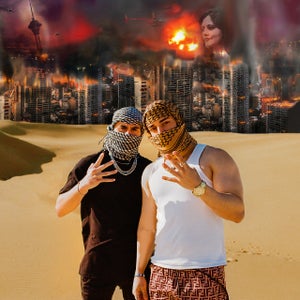 Artwork for track: 4K TO THE MIDDLE EAST (ft. UZI) by SHABA