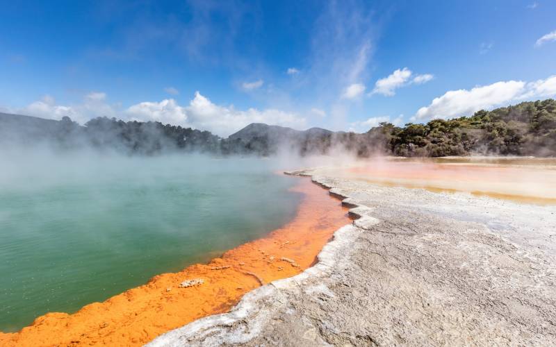 The Wai-O-Tapu Geothermal Reserve