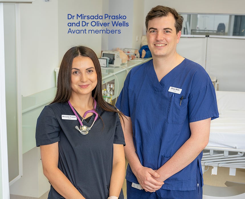 Dr Mirsada Prasko and Dr Oliver Wells