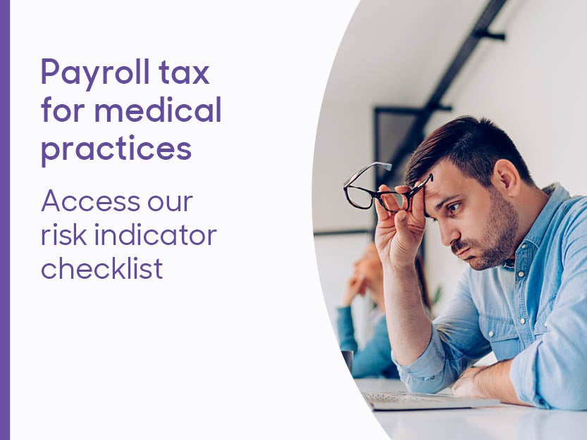 Payroll tax checklist for medical practices