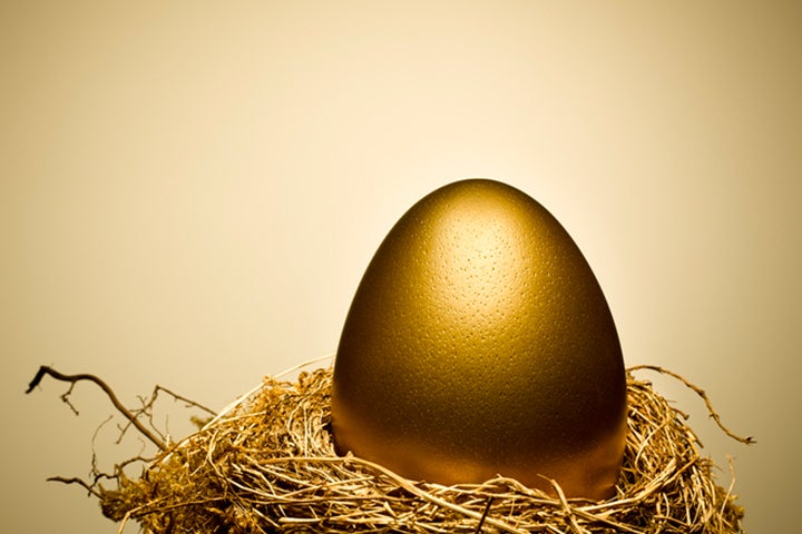 Golden nest egg for successful retirement