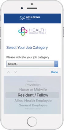 Step 4: Select your job category
