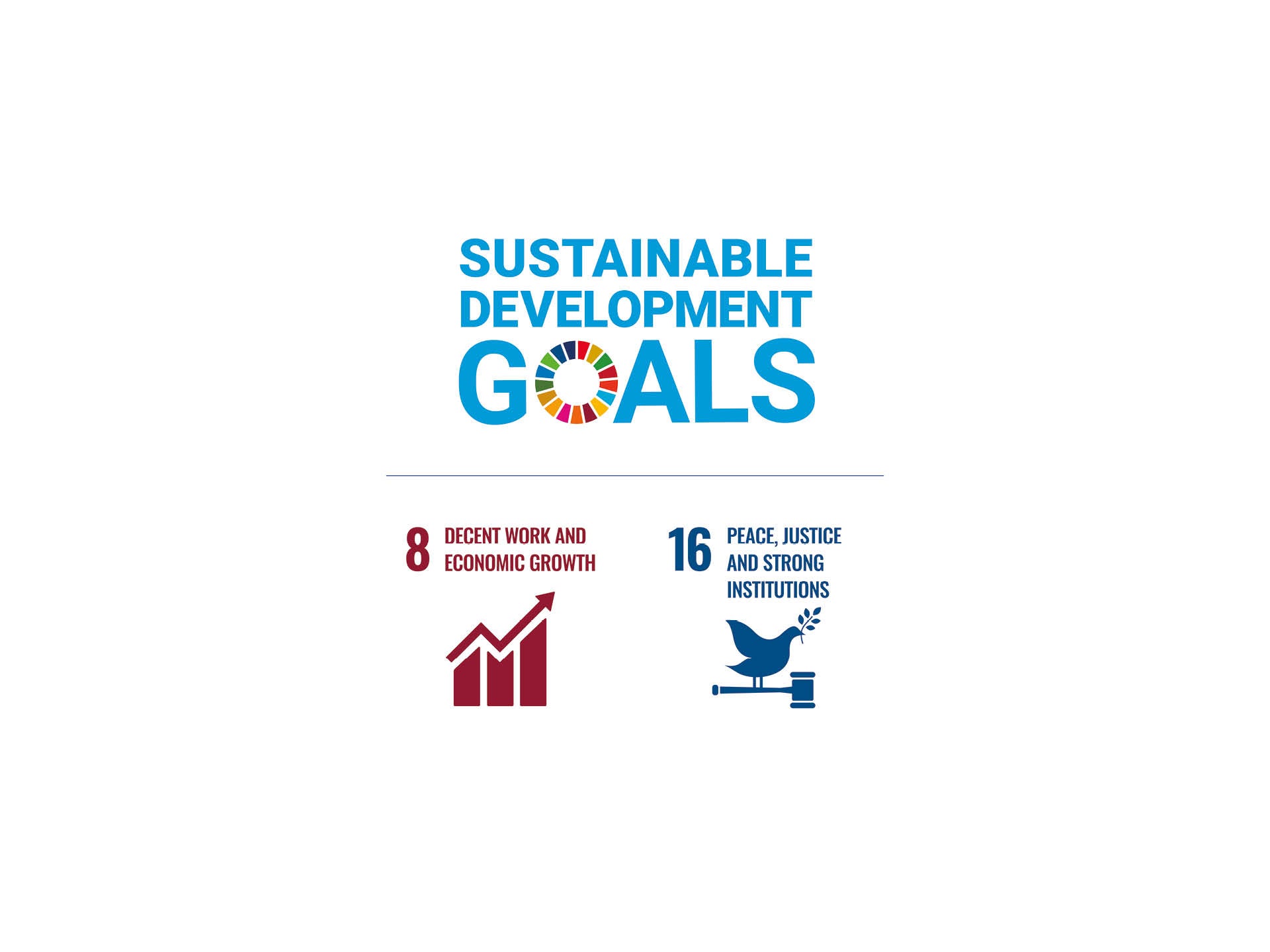 United Nations’ Sustainable Development Goals 8, 16