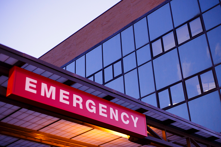 Photo of emergency department from outside
