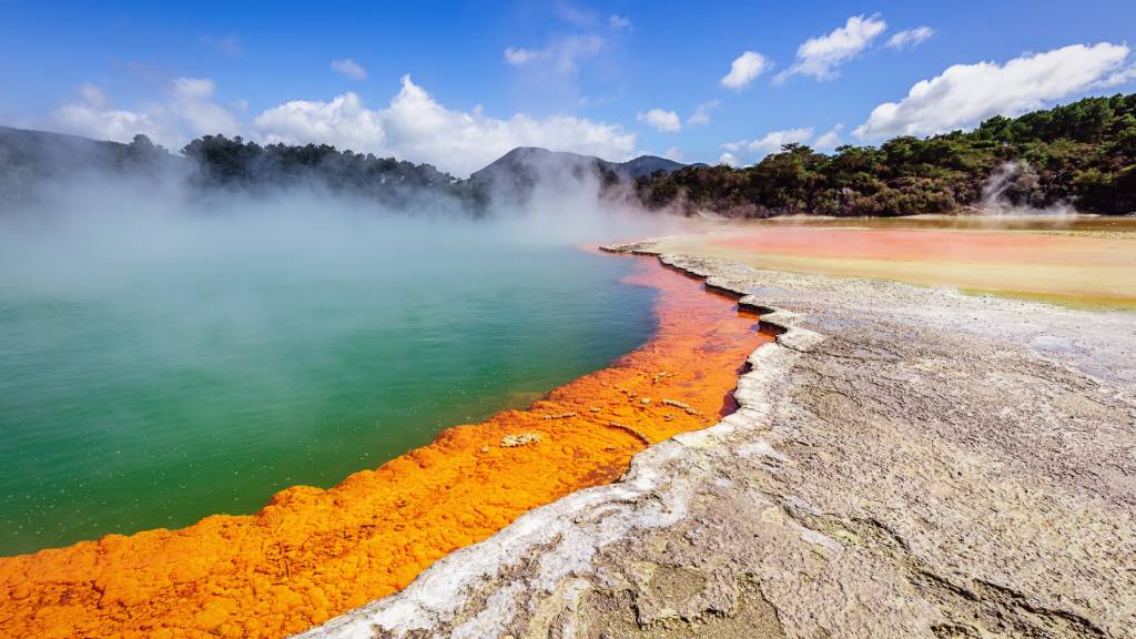 Waiotapu Thermal Wonderland in New Zealand