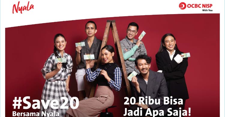 Creative: Save20 campaign with OCBC NISP