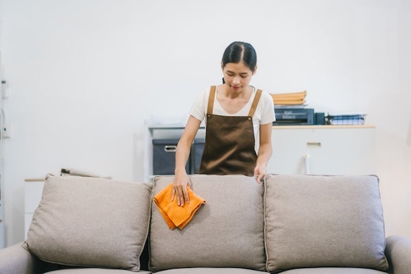 清潔布沙發時需要注意有哪些事項?