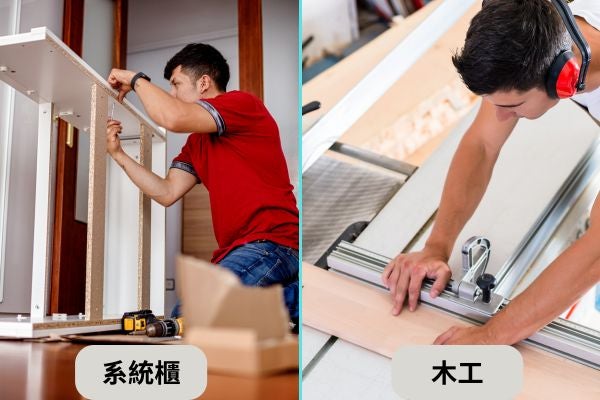 系統櫃與木工