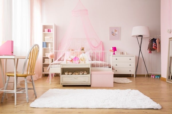 粉色兒童房