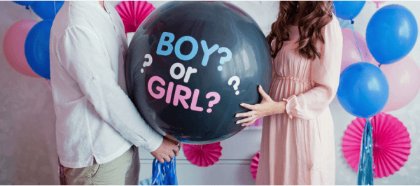 寶寶性別派對氣球揭曉