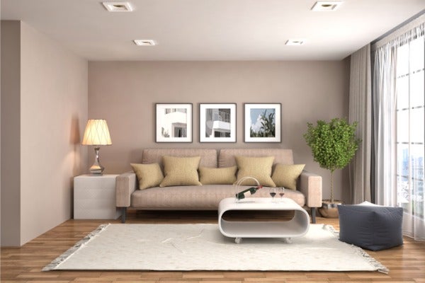 小客廳設計攻略6：平衡沙發大小與主牆比例