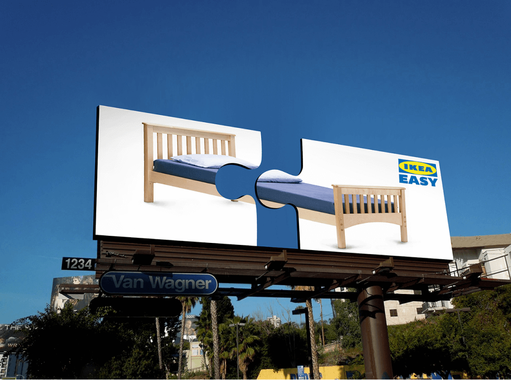 IKEA廣告看板設計