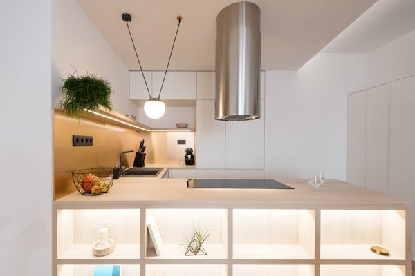 5.便於清潔的廚具表面讓空間更整潔美觀

