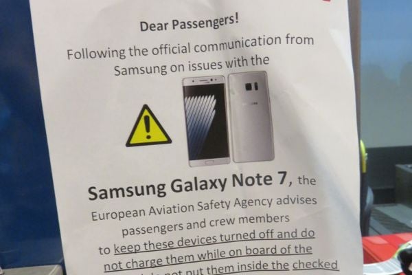 三星 Galaxy Note 7 爆炸事件