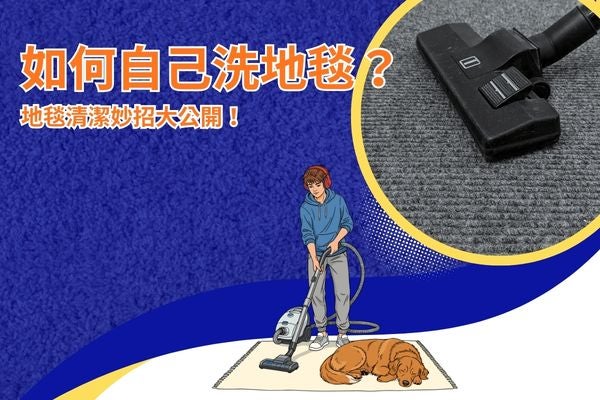 如何自己洗地毯?地毯清潔妙招大公開! 如何自己洗地毯?地毯清潔妙招大公開!