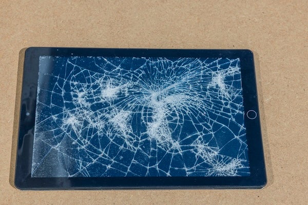 如何判斷iPad螢幕的損壞程度？