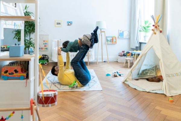 兒童房設計-木地板裝潢