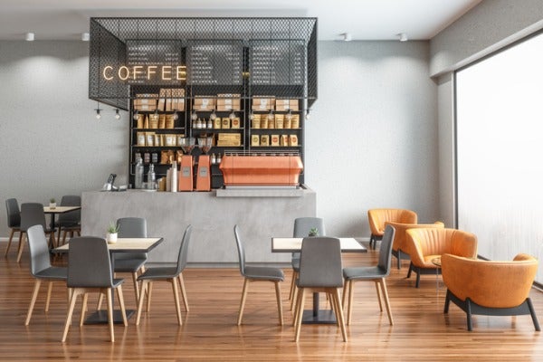 1.符合客群的咖啡廳設計風格