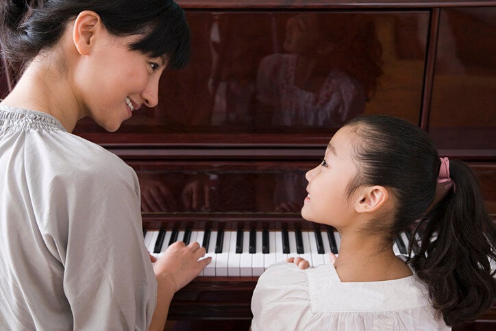 鋼琴家教耐心教學