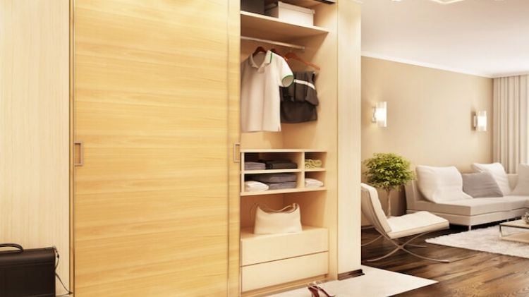 系統傢俱推拉門設計能有效利用室內空間