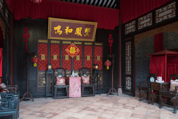 中國風婚禮背板佈置