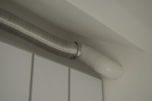 連接PVC排風管的鋁風管