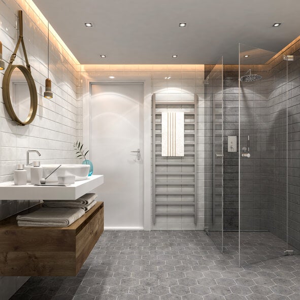 只要做好規劃，不用複雜的裝飾，也可以擁有美觀的衛浴空間。