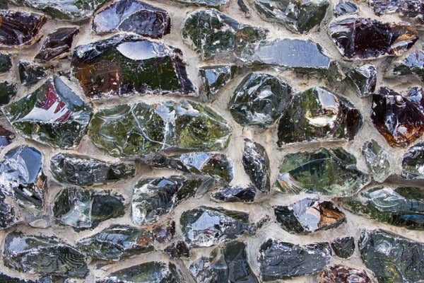 琉璃洗石子牆壁