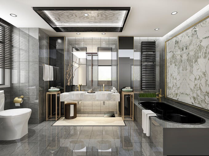 現代風浴室設計範例