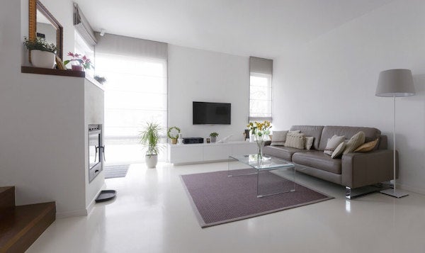 Epoxy環氧樹脂地板也可以鋪設在居家空間。
