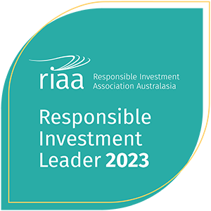 RIAA Responsible Investment Leader 2023 logo
