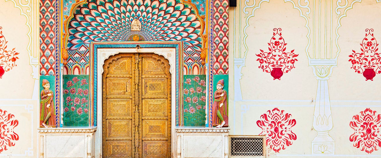 Lotus Gate - Pitam Niwas Chowk , City Palace Jaipur