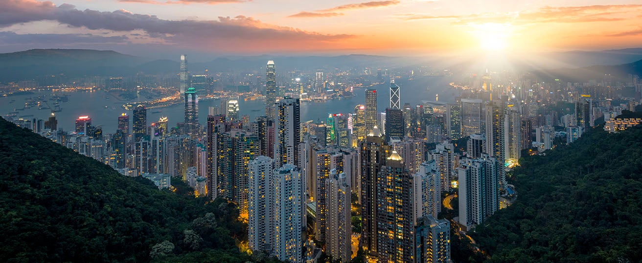 Hong Kong skyline