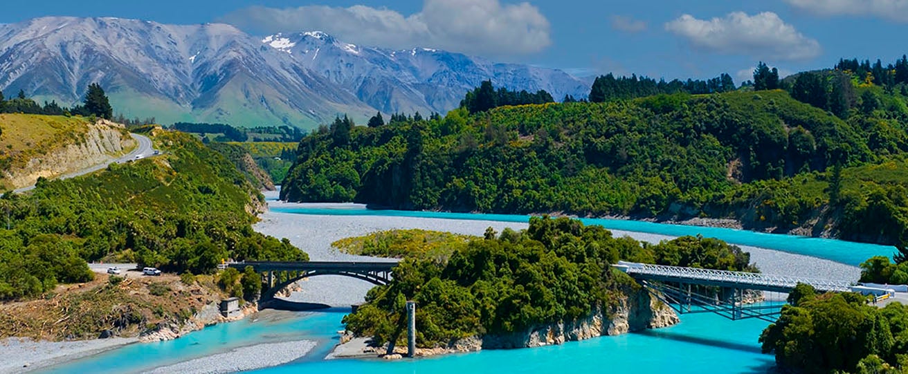 River lagoon valley