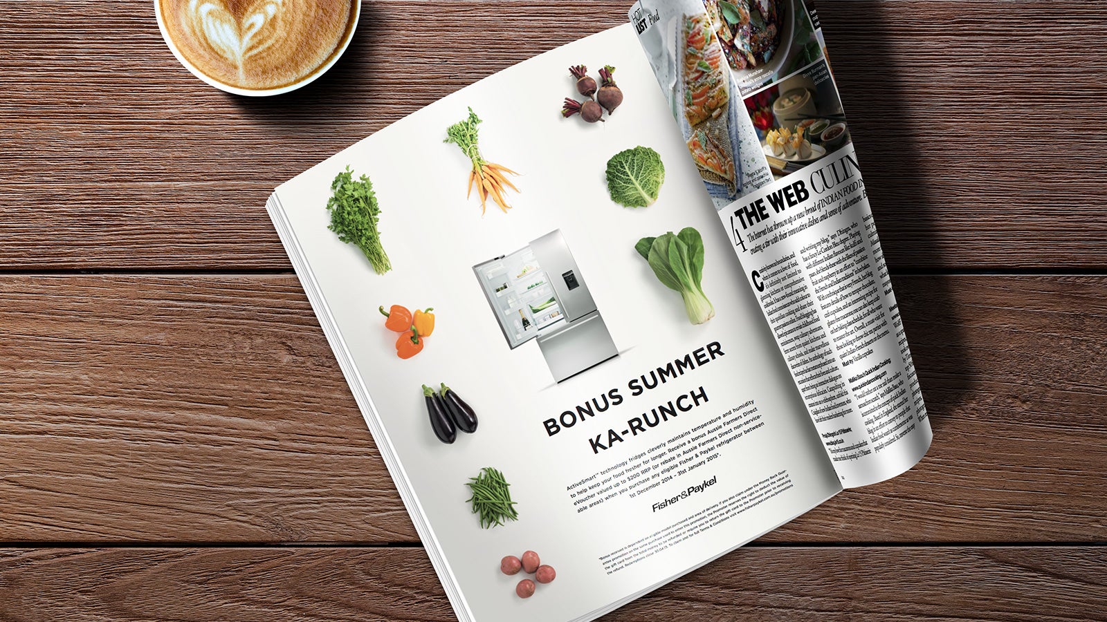 Fisher & Paykel | Ka-Runch Test campaign magazine advertisement | Devotion