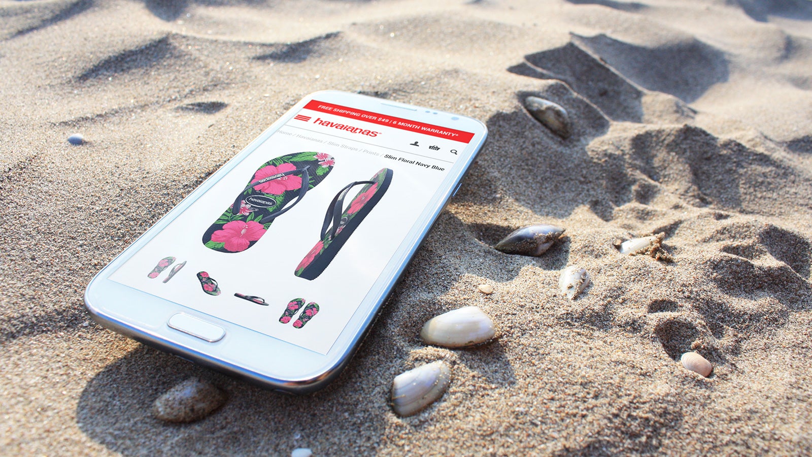 Havaianas | product page on mobile | Devotion