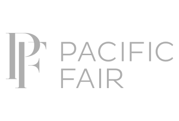 Pacific Fair black and white logo | Devotion
