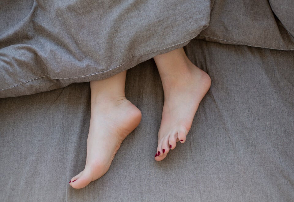 Sleepyhead & SleepMaker | feet poking out of blanket | Devotion