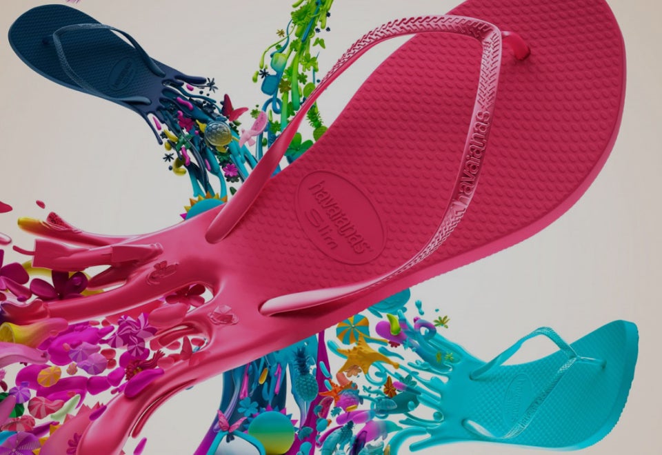 Havaianas | Pink Havaianas thong | Devotion