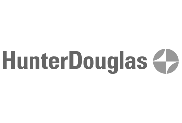 Hunter Douglas black and white logo | Devotion
