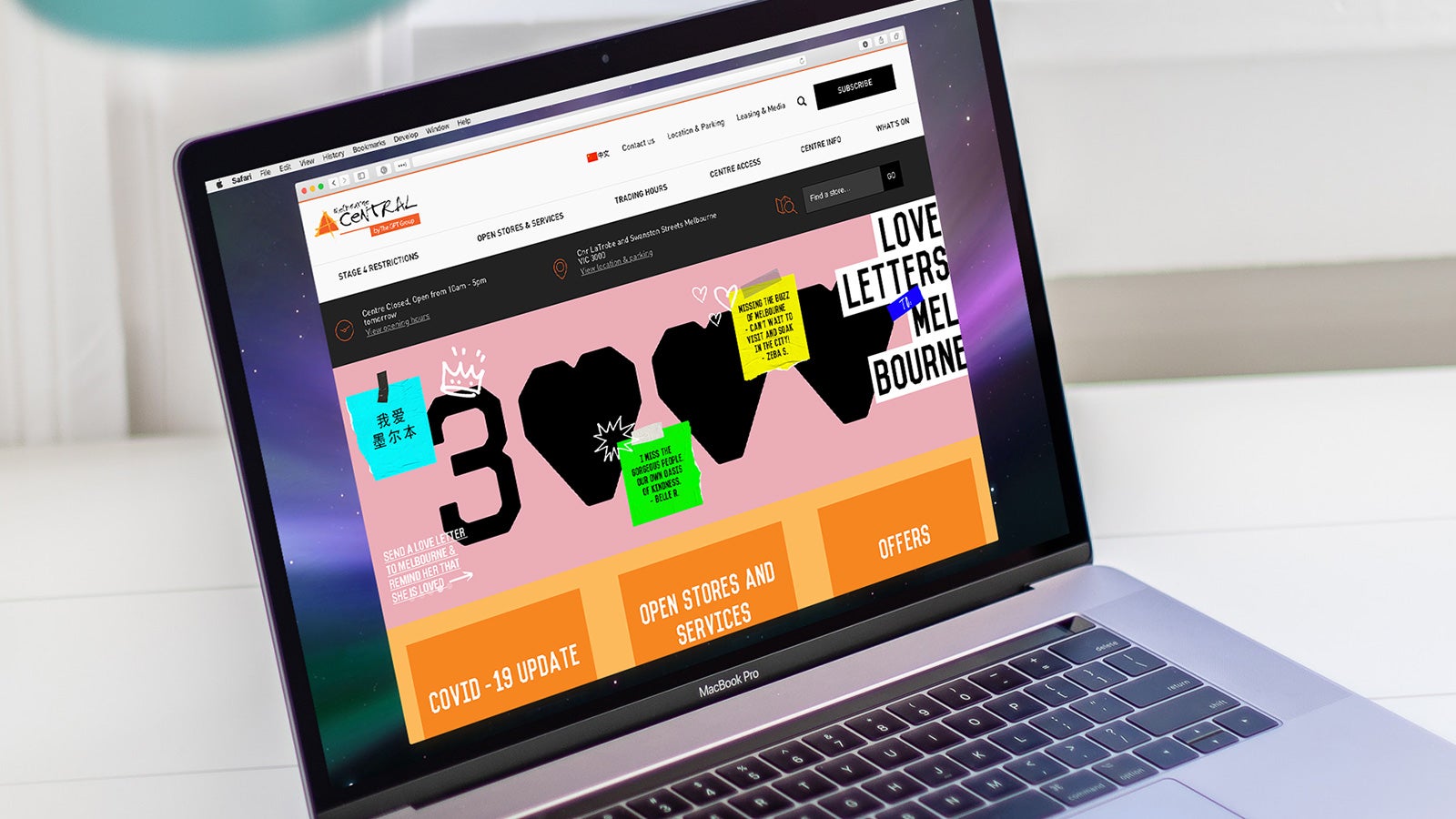 GPT Group | GPT Group website displayed on laptop | Devotion